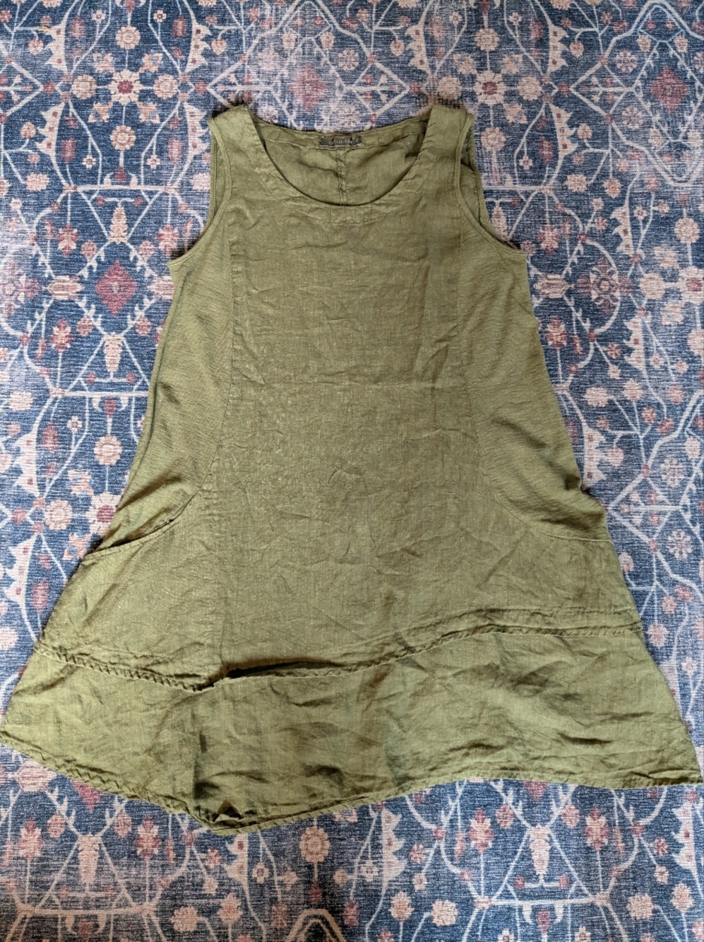 Cutloose Asymmetrical Mixed Media Tunic